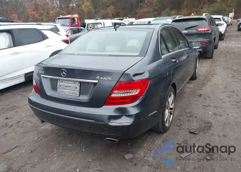 2014 Mercedes-Benz C 300 Luxury 4Matic from USA, damaged, VIN WDDGF8AB8EG190694